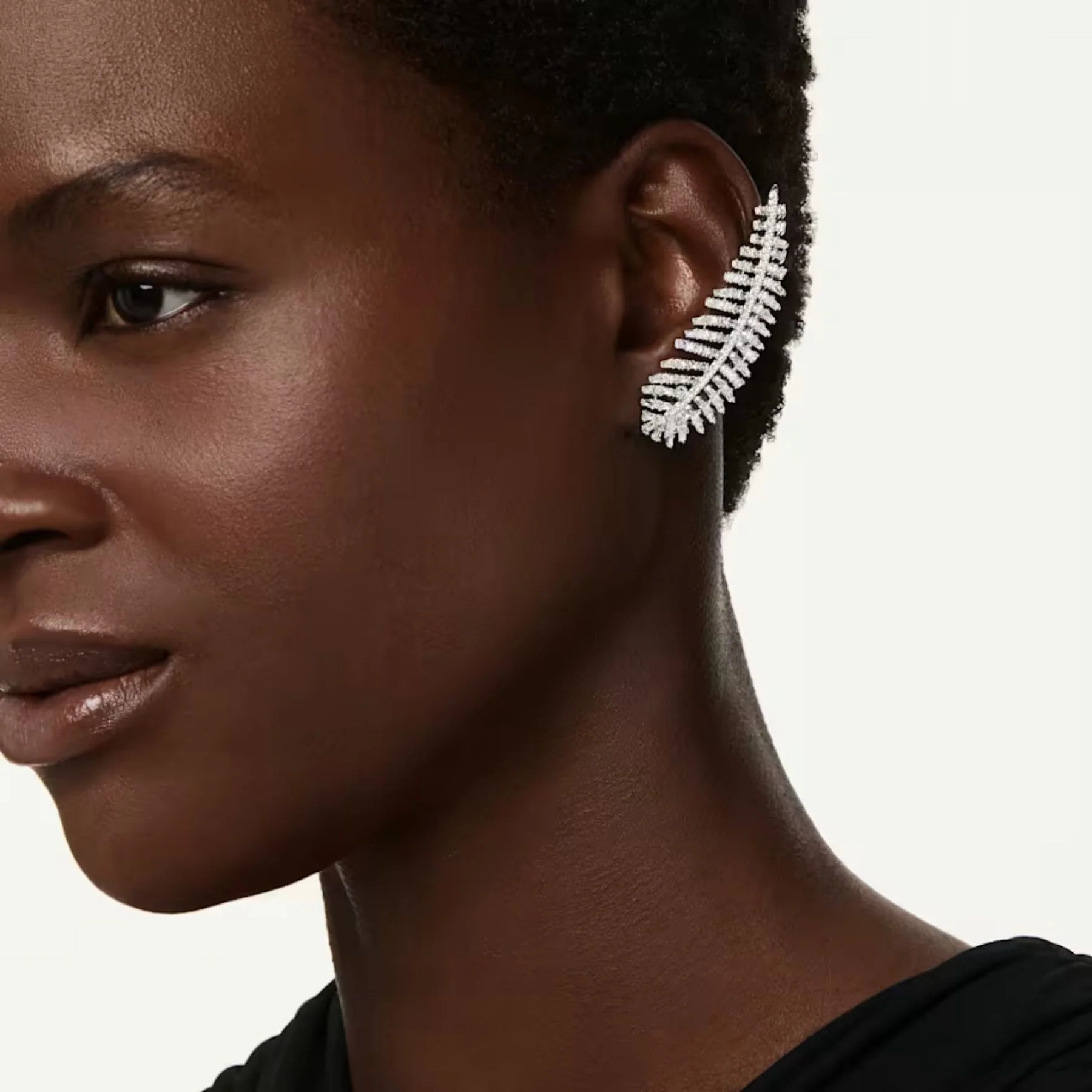 Swarovski Vienna korvakoru ja klipsikorvakoru, vaalea metalli ja kirkkaat zirkonit, 5749211 - Image 6