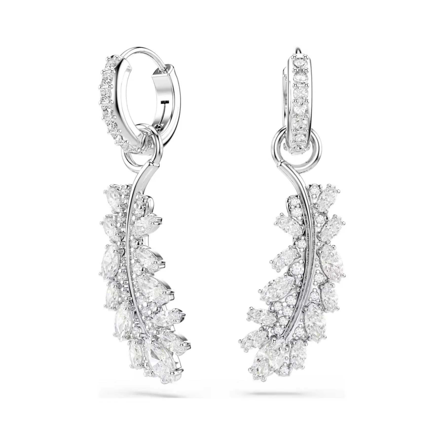 Swarovski Vienna korvakorut, vaalea metalli ja kirkkaat zirkoniat, 5754272 - Image 2
