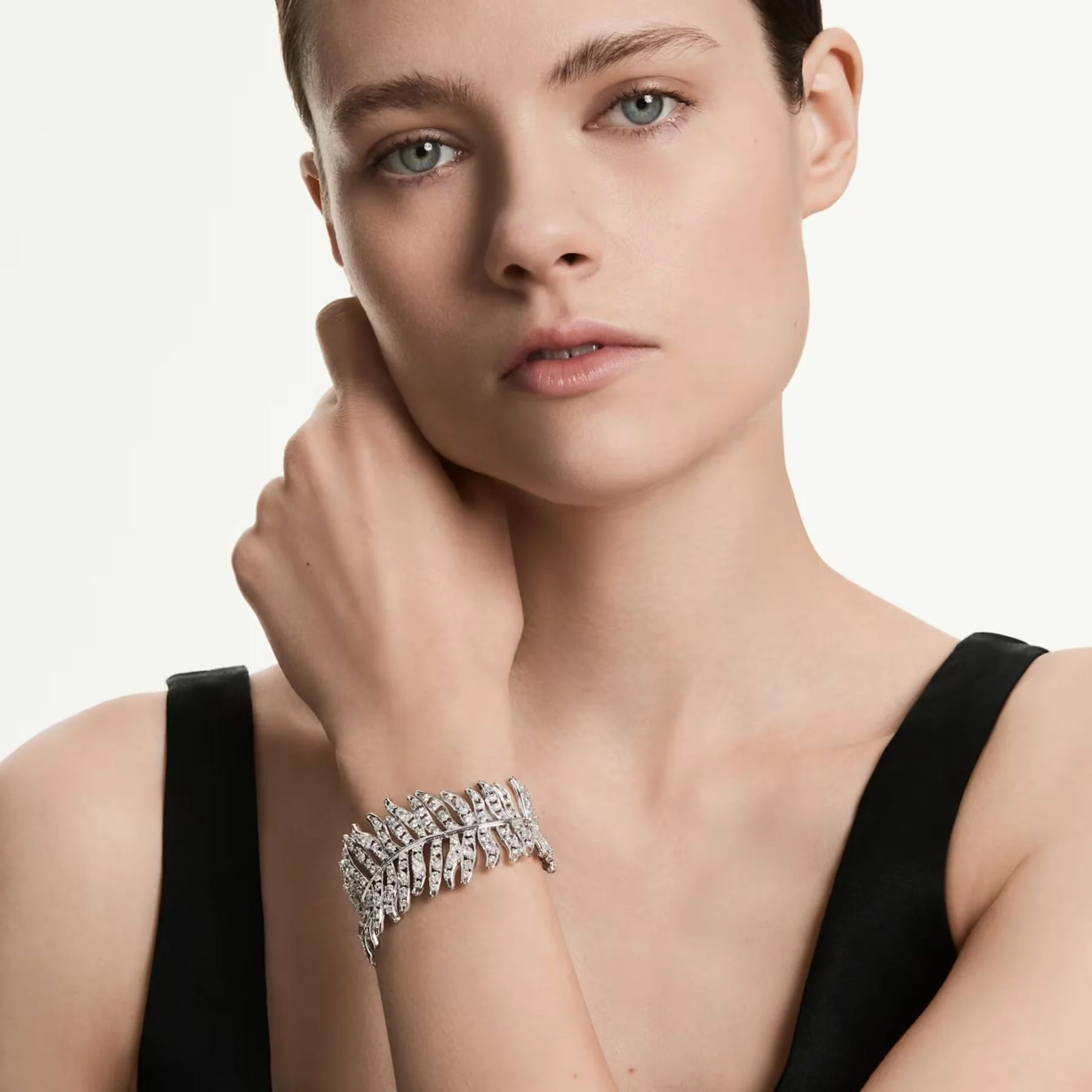 Swarovski Vienna rannekoru, vaalea metalli ja kirkkaat zirkonit, 5749378 - Image 2