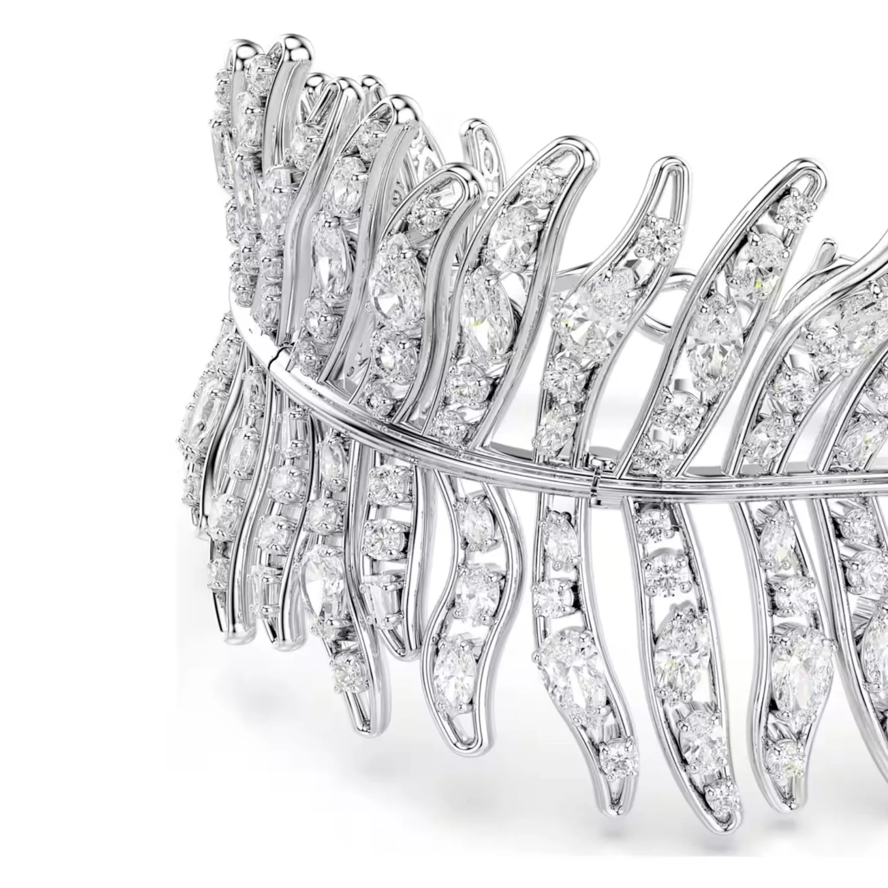 Swarovski Vienna rannekoru, vaalea metalli ja kirkkaat zirkonit, 5749378 - Image 3