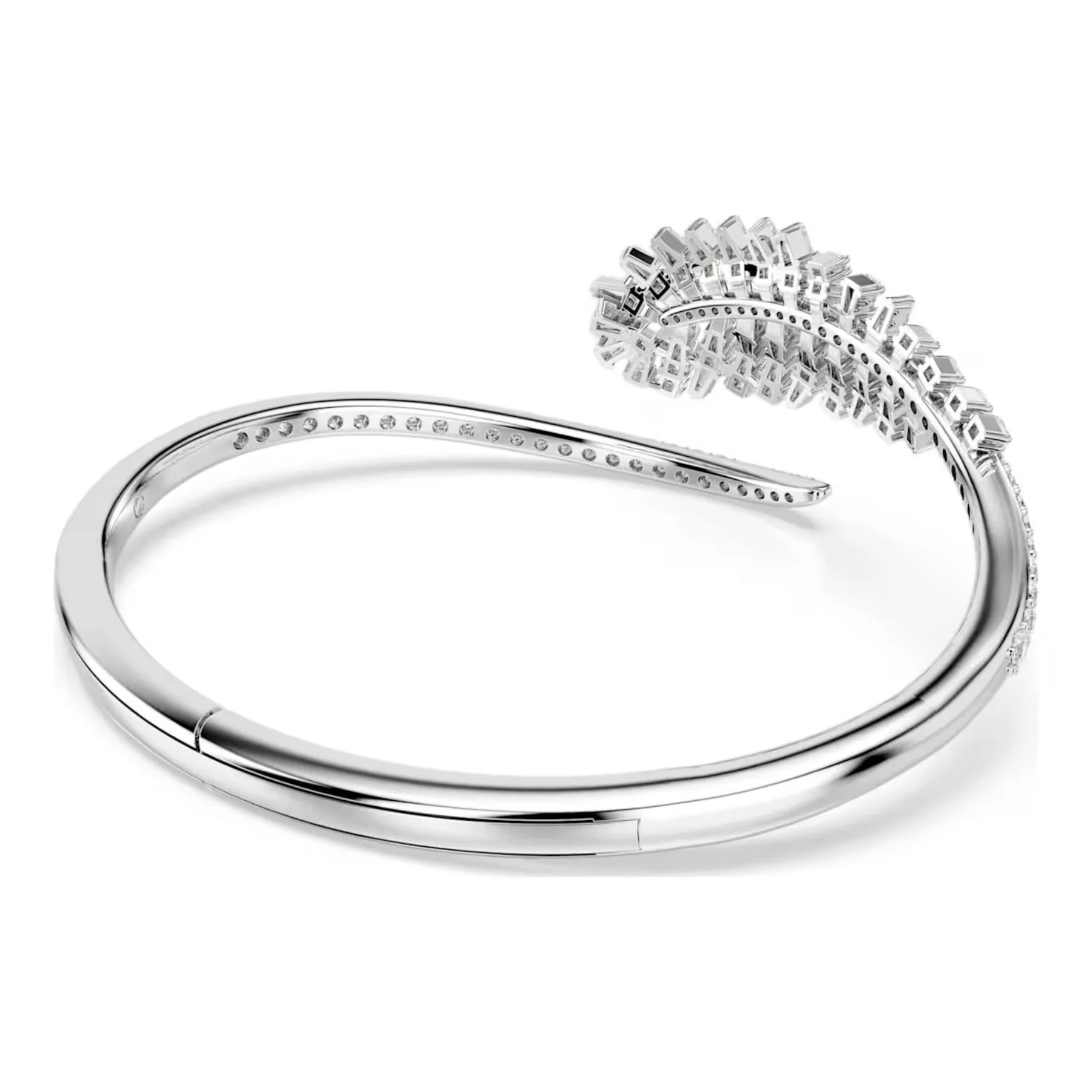 Swarovski Vienna rannerengas, vaalea metalli ja kirkkaat zirkoniat, 5754273 - Image 3