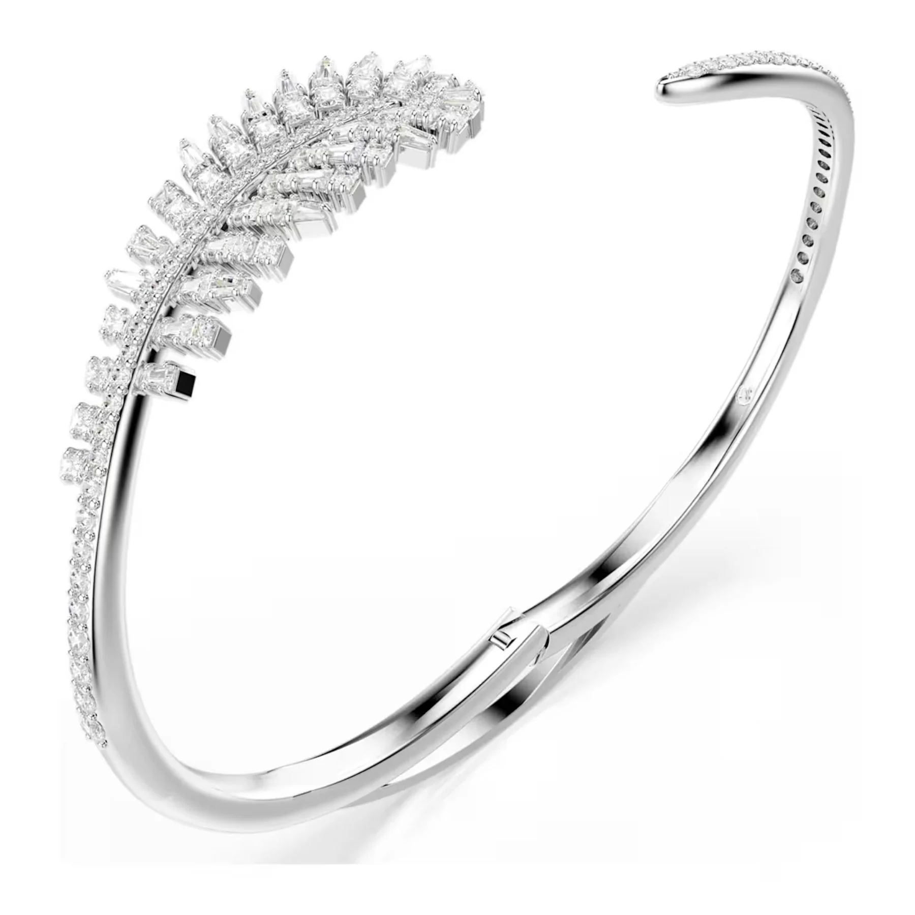Swarovski Vienna rannerengas, vaalea metalli ja kirkkaat zirkoniat, 5754273 - Image 4
