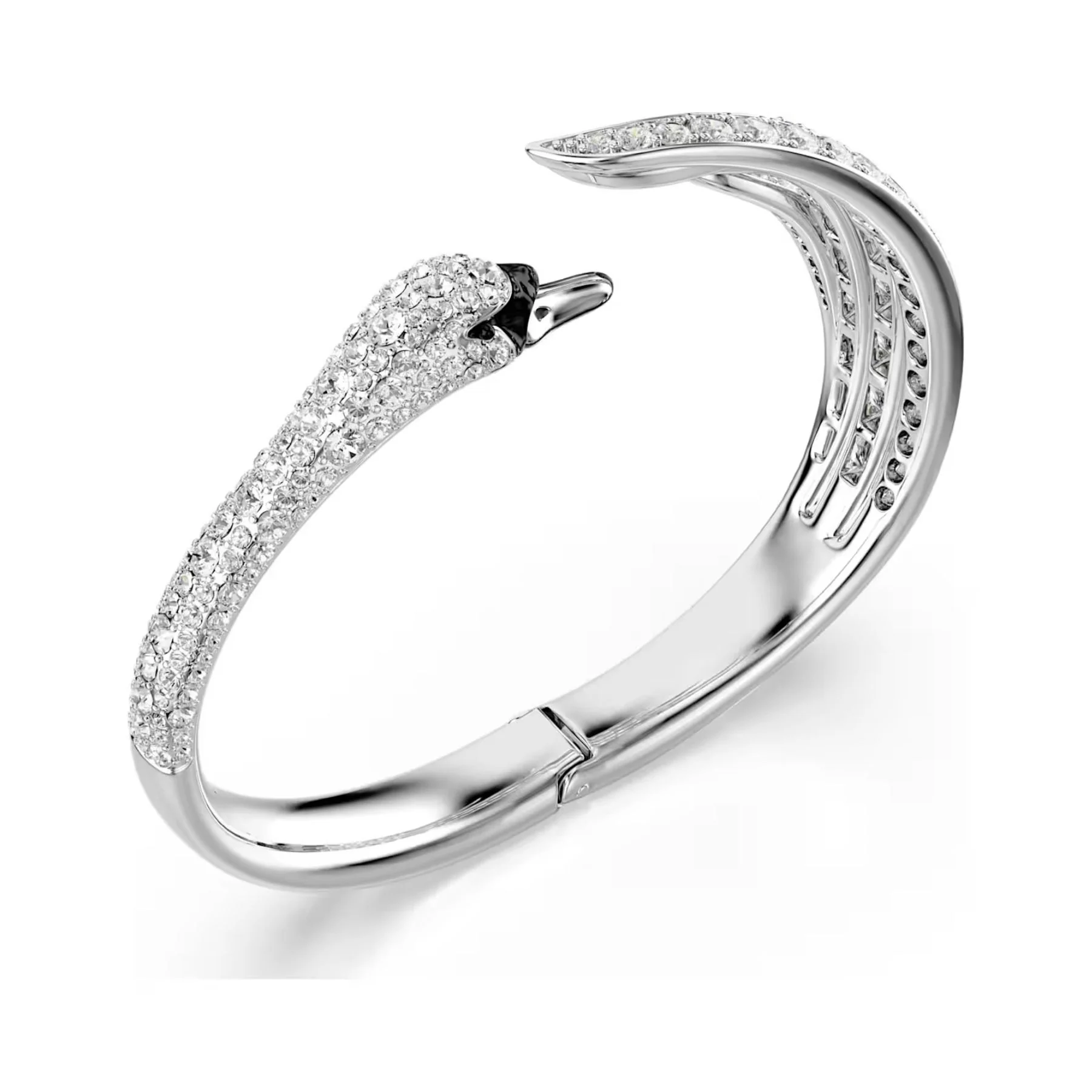 Swarovski Vienna rannerengas, vaalea metalli, kirkkaat zirkoniat ja kristallit, 5749066 - Image 2