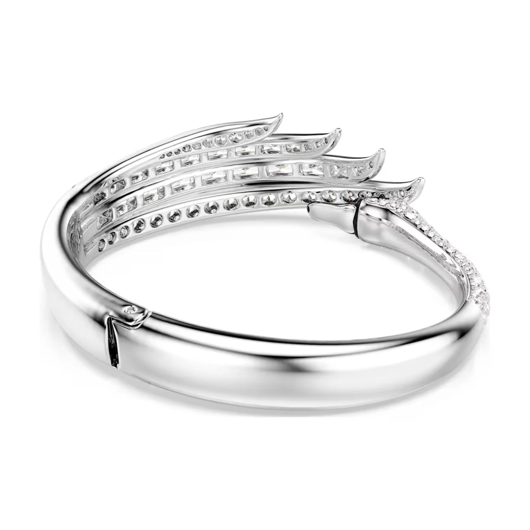 Swarovski Vienna rannerengas, vaalea metalli, kirkkaat zirkoniat ja kristallit, 5749066 - Image 3