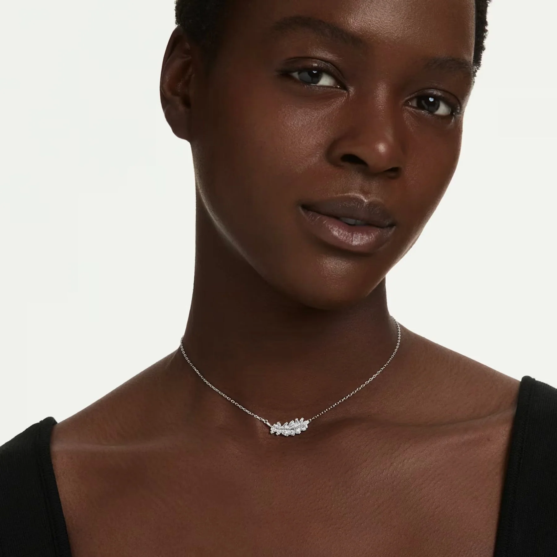 Swarovski Vienna kaulakoru, vaalea metalli ja kirkkaat zirkonit, 5756111 - Image 2