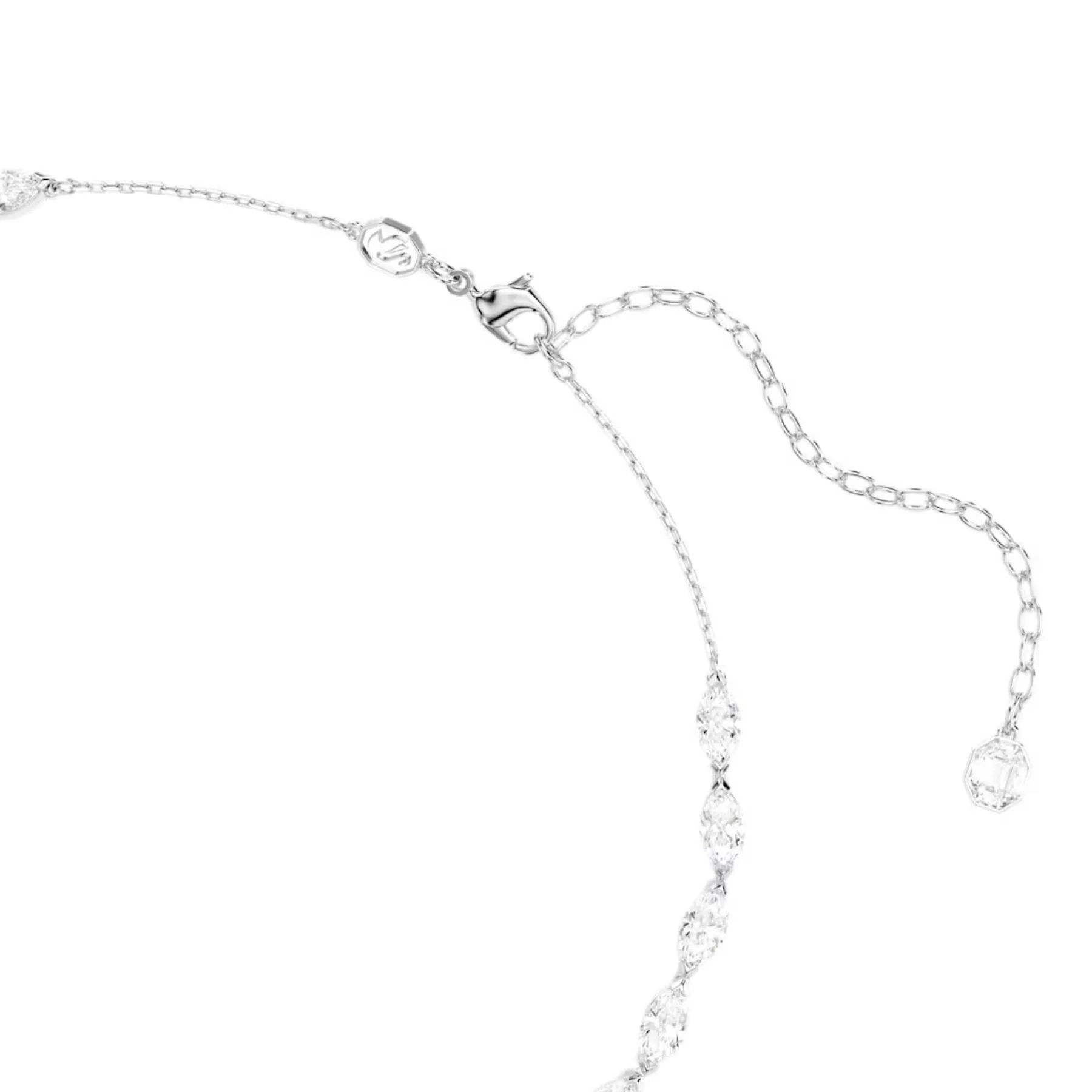 Swarovski Vienna Y kaulakoru, vaalea metalli ja kirkkaat zirkonit, 5749265 - Image 3