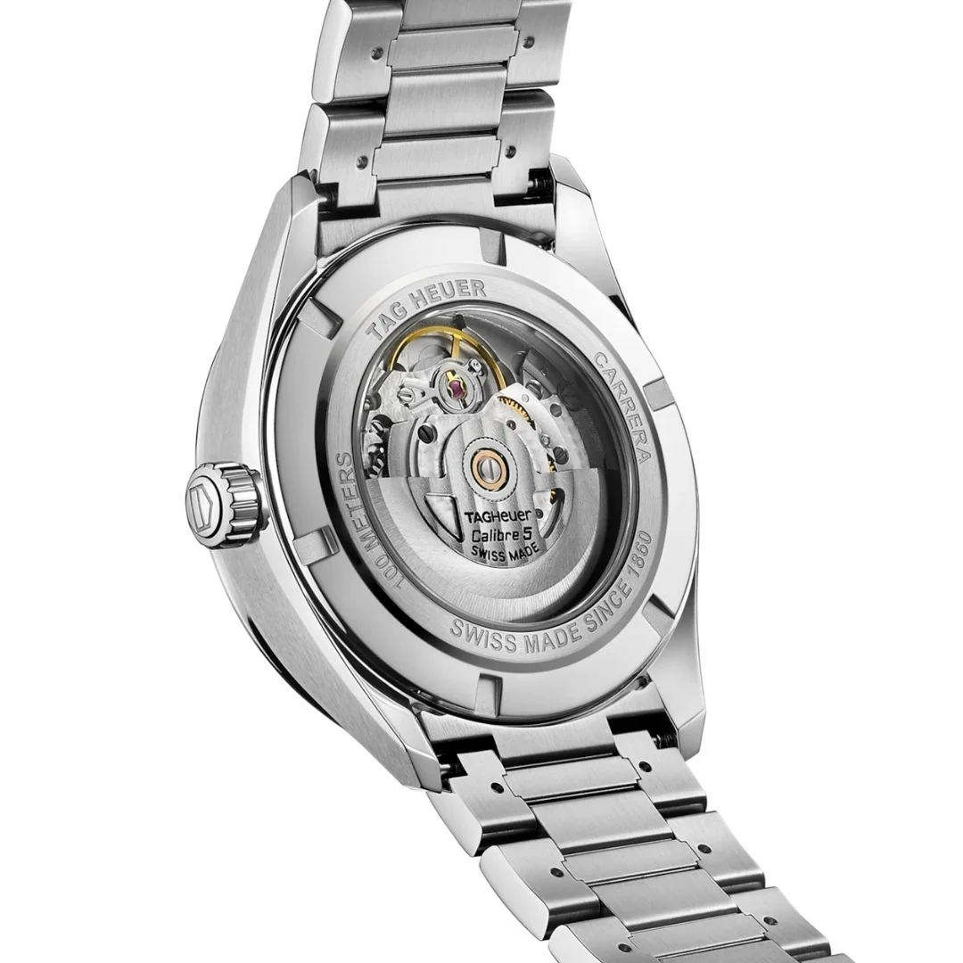 TAG Heuer Carrera Calibre 5 Day-Date, miesten rannekello WBN2010.BA0640 - Image 3