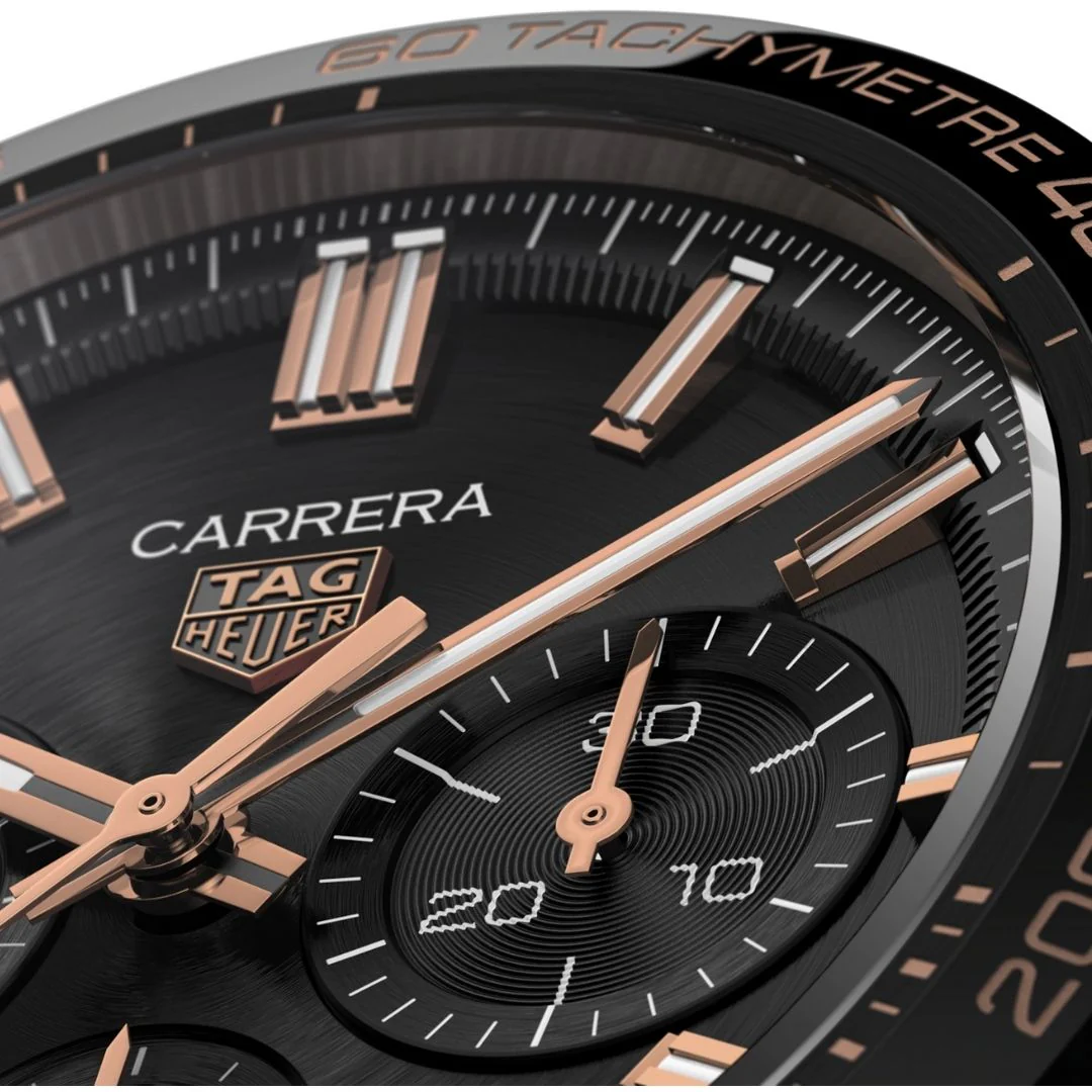 TAG Heuer Carrera Calibre HEUER02 Automatic Chronograph, miesten rannekello CBN2A5A.FC6481 - Image 2