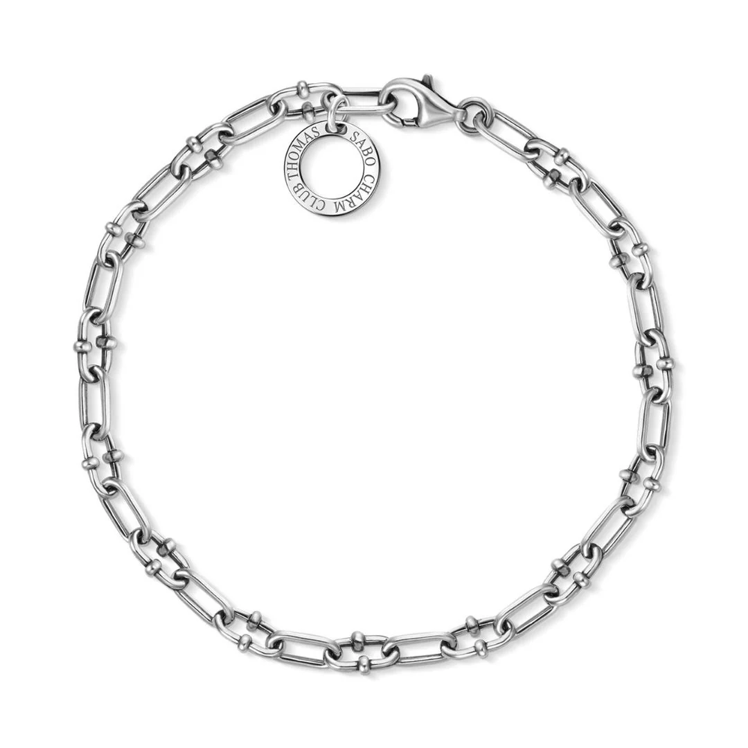 Thomas Sabo Charm rannekoru, hopeaa, X0255-637-21