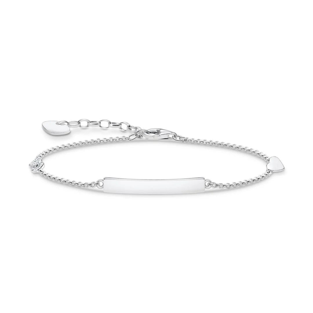 Thomas Sabo Heart with Infinity rannekoru, hopeaa, A1976-051-14
