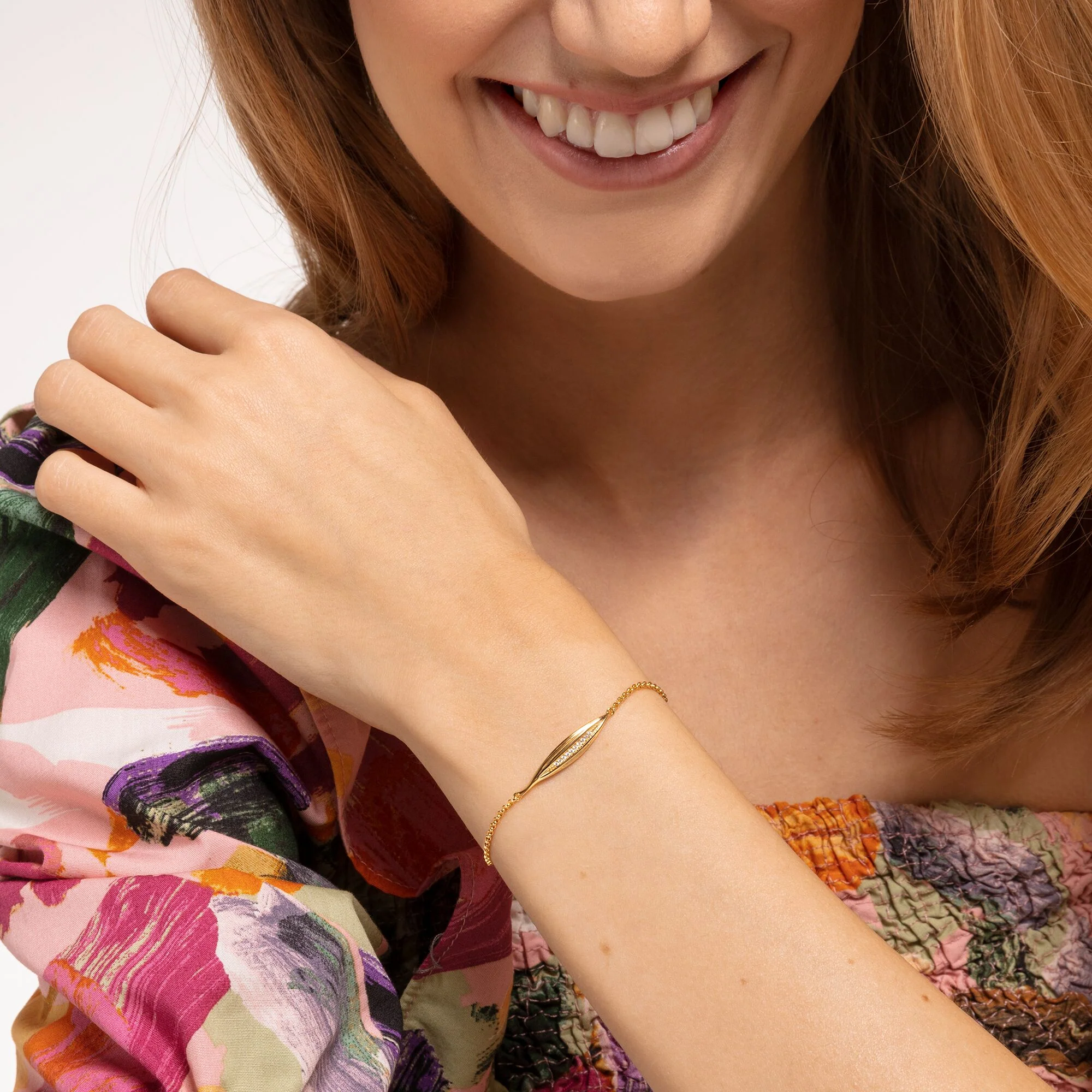 Thomas Sabo Leaf Gold rannekoru - Image 2