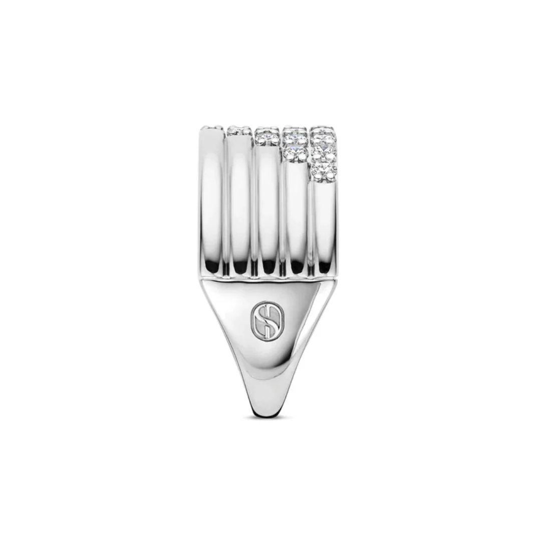 TI SENTO Layered sormus, hopeaa ja zirkonit, 12410ZI - Image 6