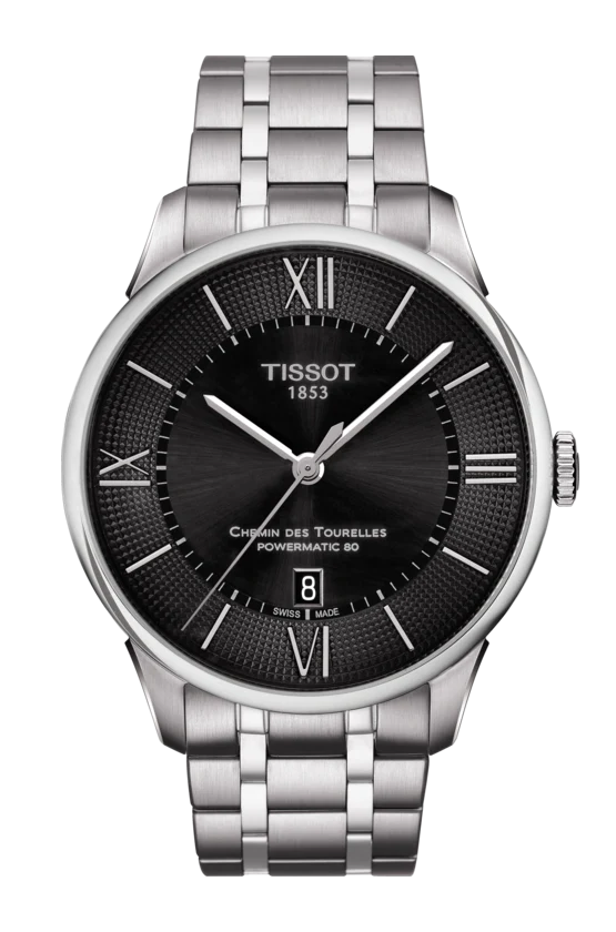 Tissot Chemin des Tourelles Powermatic 80, miesten rannekello