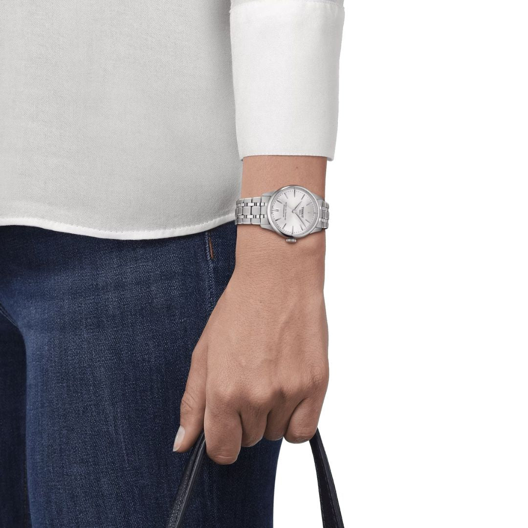 Tissot Chemin des Tourelles Powermatic 80, T1392071103100, rannekello - Image 4