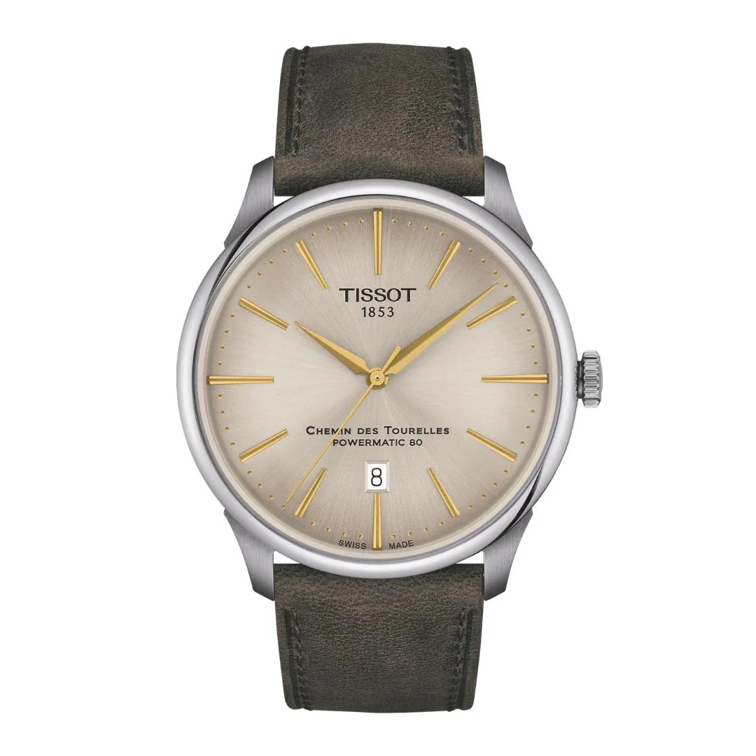 Tissot Chemin des Tourelles Powermatic 80, T1394071626100, rannekello