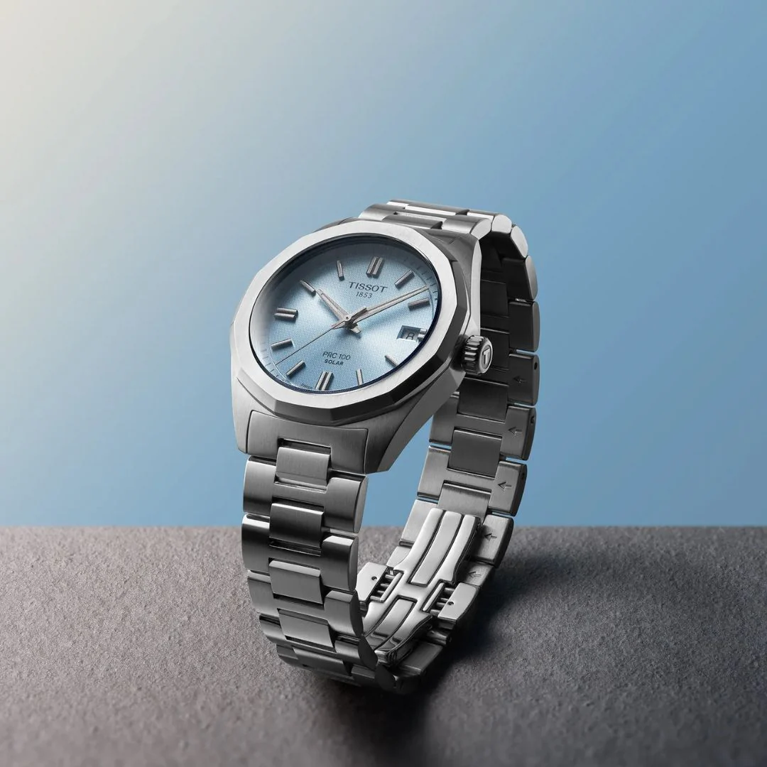 Tissot PRC 100 Solar Quartz, 34 mm, T1518221135100 rannekello - Image 6