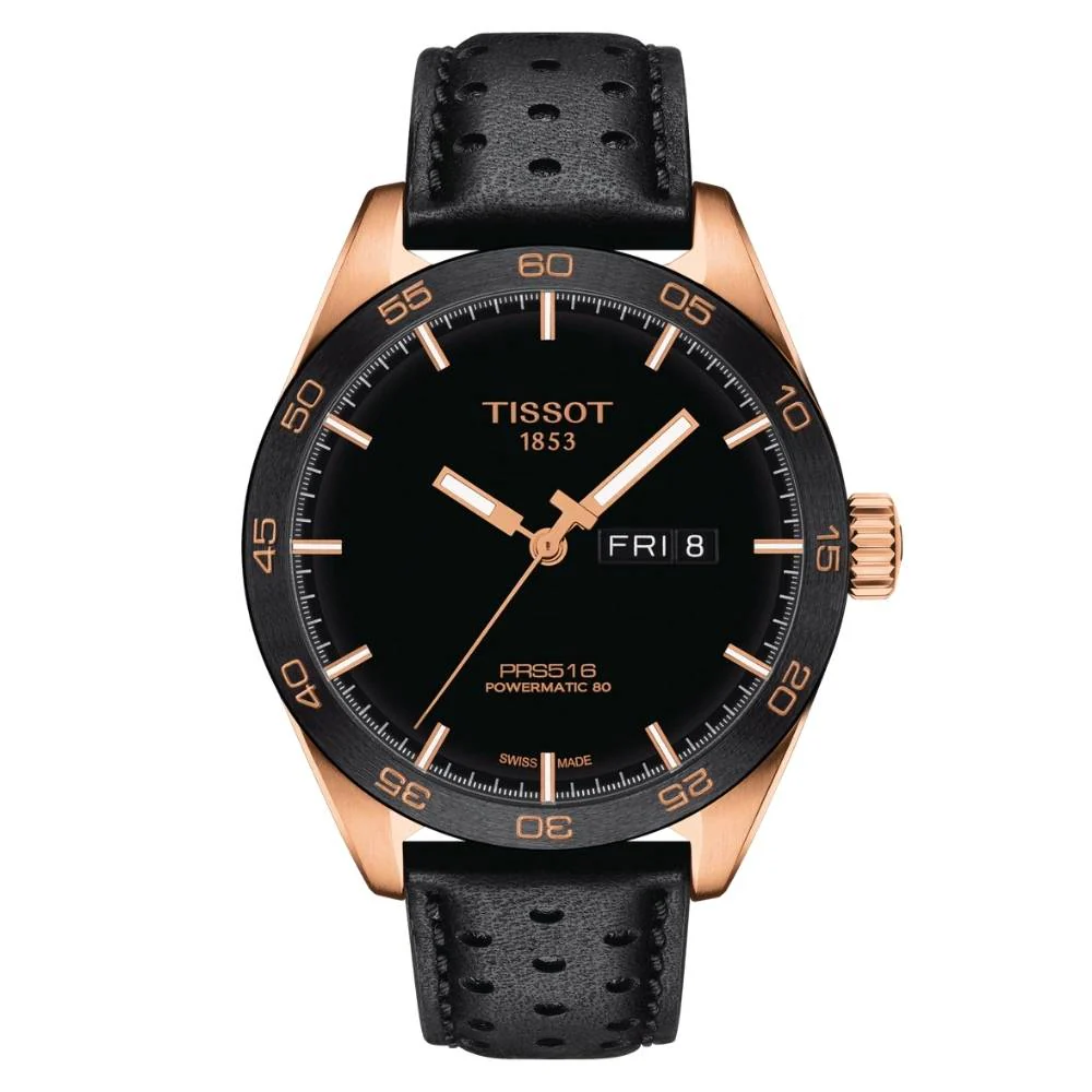 Tissot PRS 516 Powermatic 80 T100.430.36.051.01 rannekello