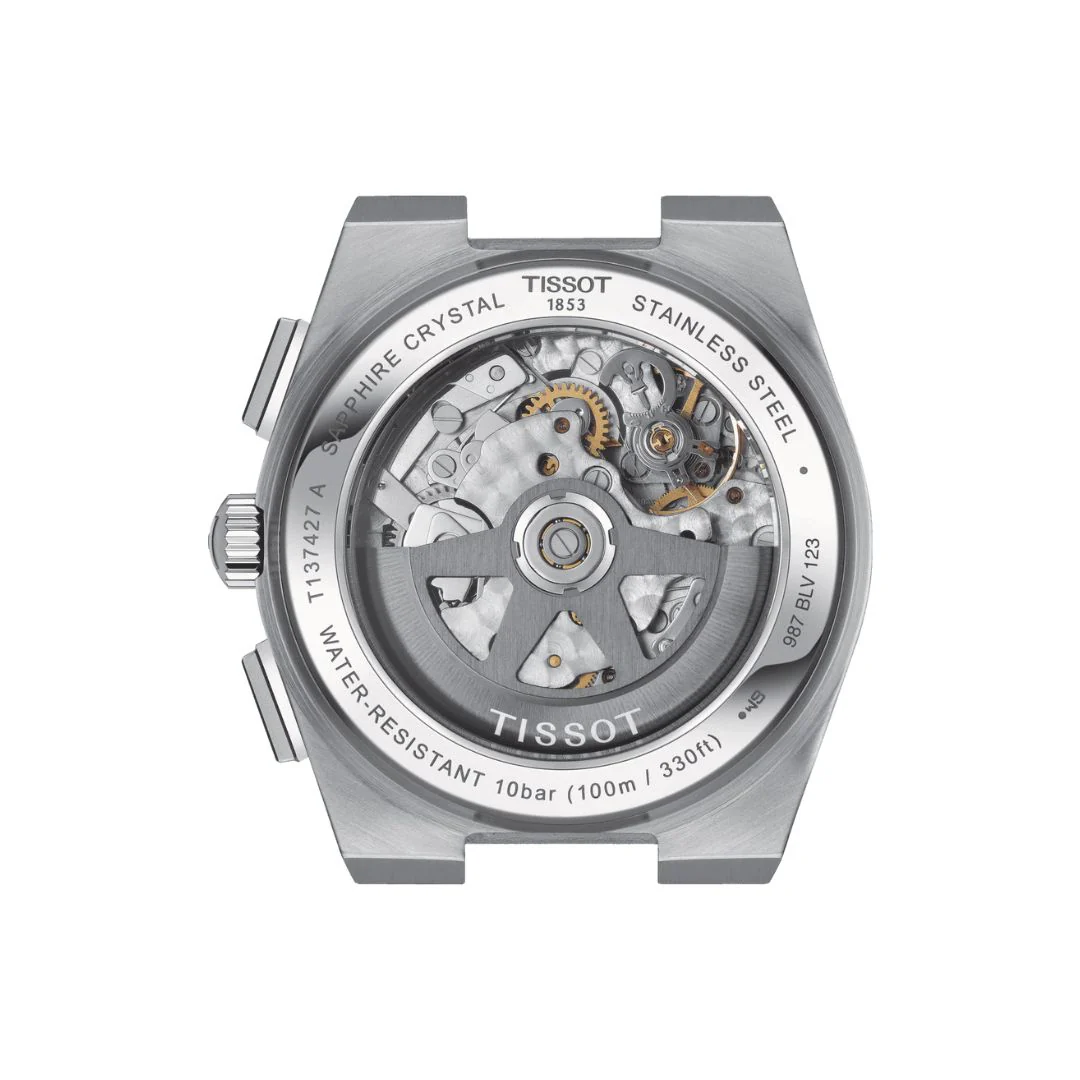 Tissot PRX Automatic Chronograph, 42 mm, T1374271104100 rannekello - Image 3