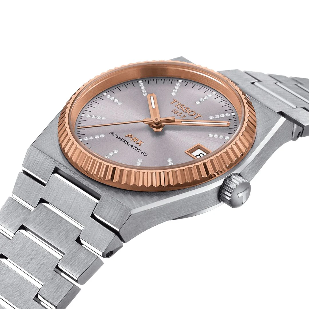 Tissot PRX Powermatic 80, 35mm, T9312074133600 rannekello - Image 2