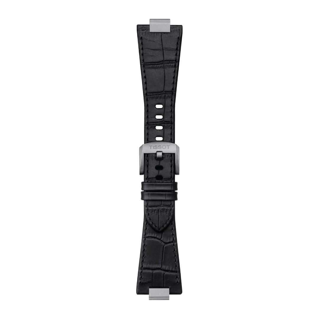 Tissot PRX ranneke, 12 mm, musta nahka, T852047562 - Image 3