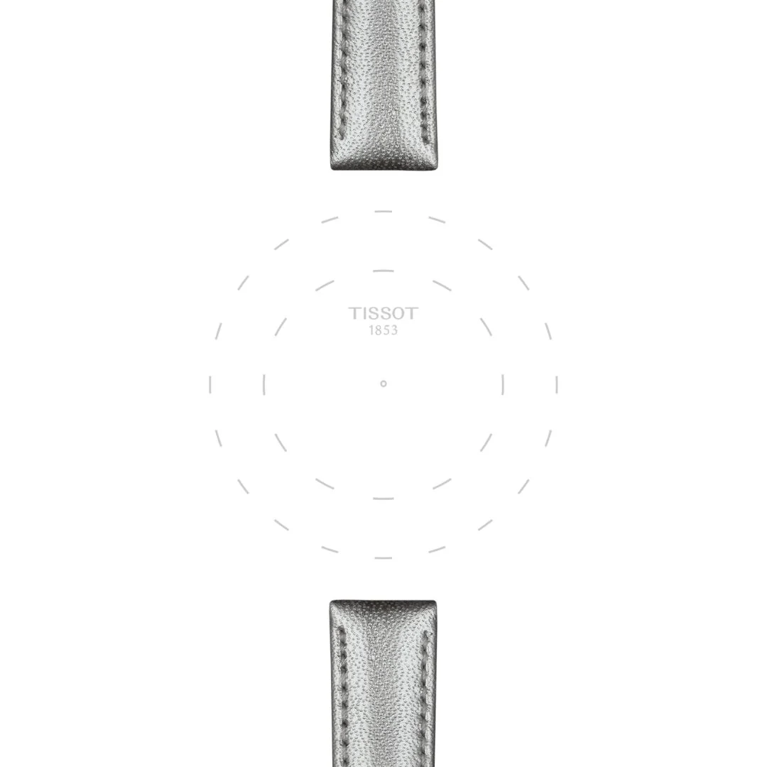 Tissot ranneke, 16 mm, harmaa nahka, T852047129 - Image 3