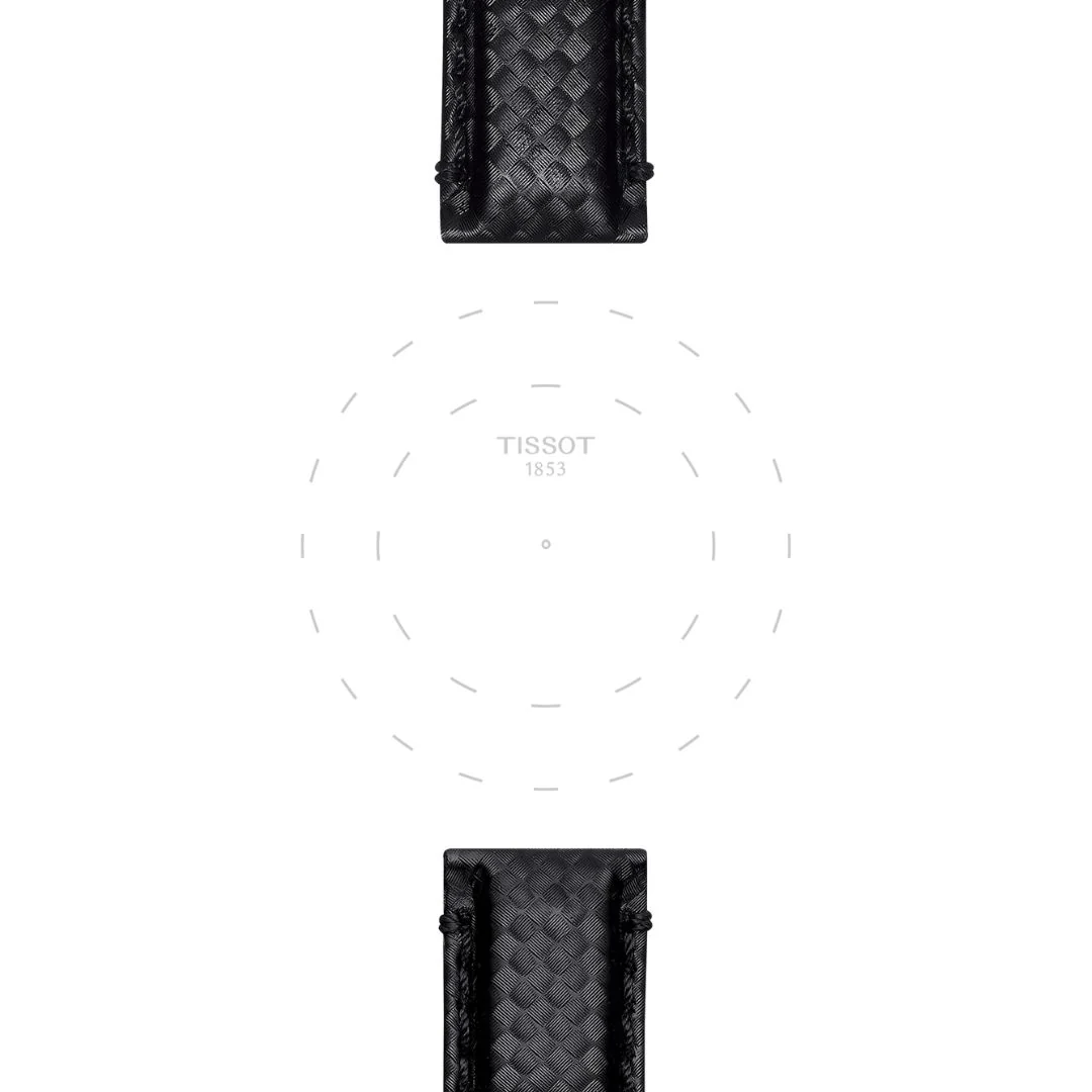 Tissot ranneke, 20 mm, musta kangas, T852046829 - Image 2