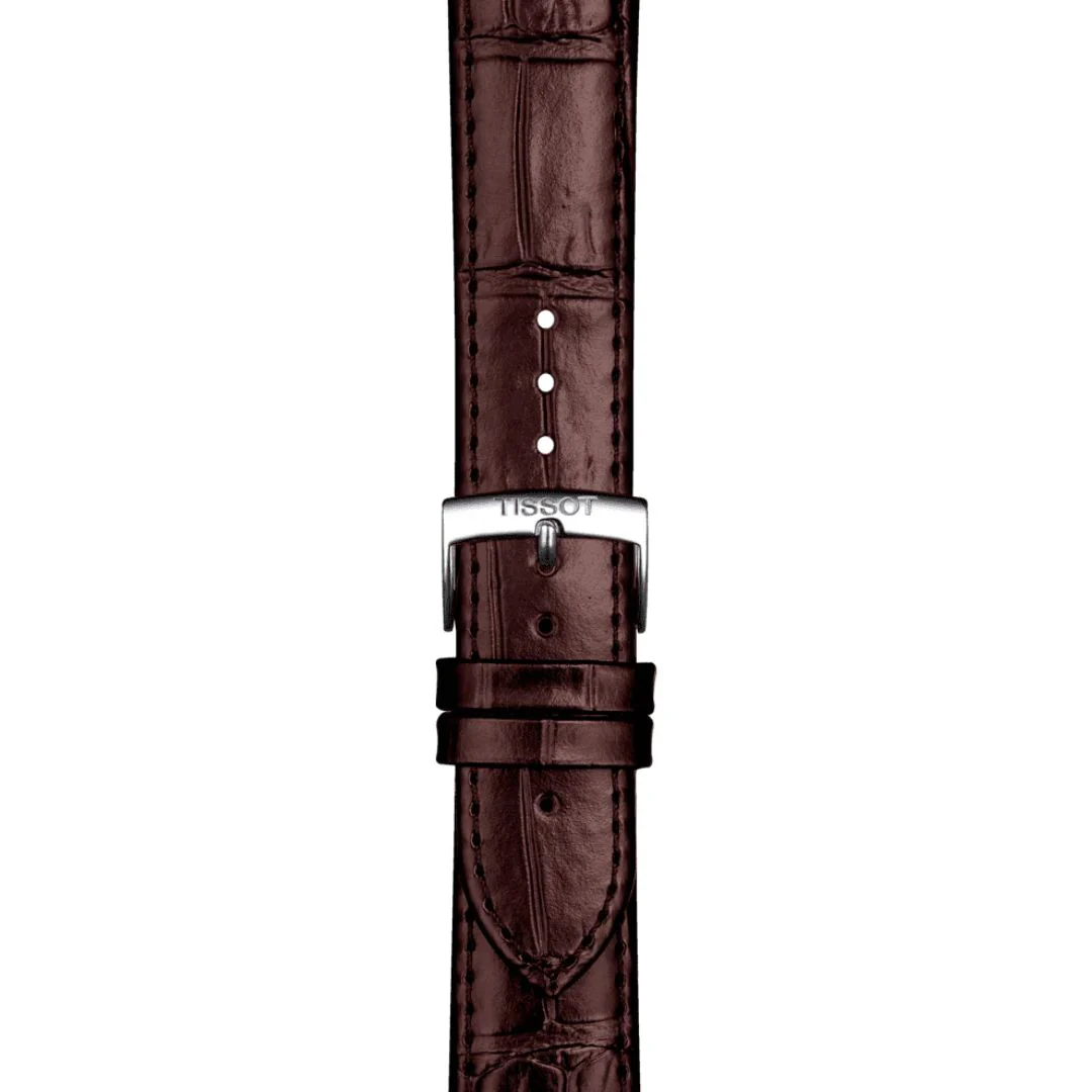 Tissot ranneke, 20 mm, ruskea nahka, T852043013