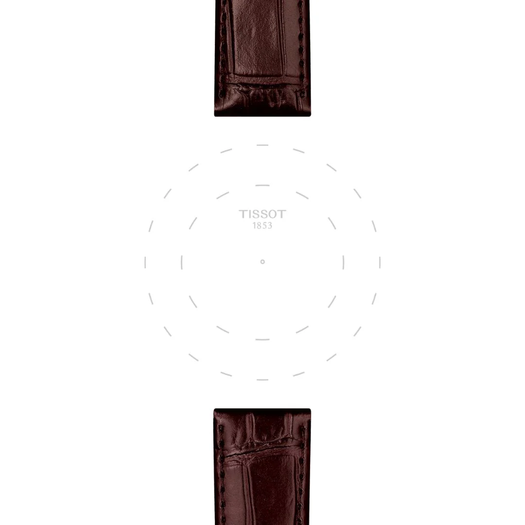 Tissot ranneke, 20 mm, ruskea nahka, T852043013 - Image 2