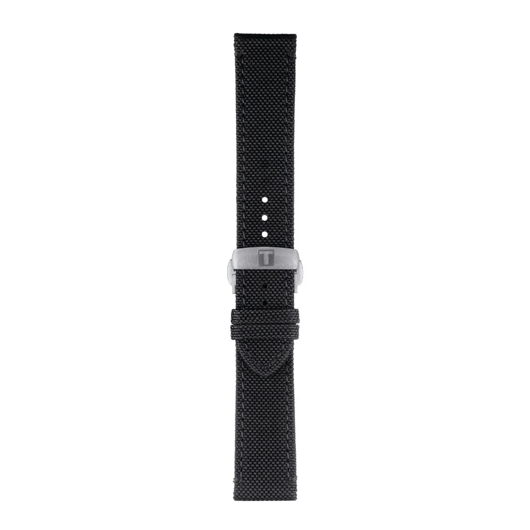Tissot ranneke, 21 mm, musta kangas, T852043157 - Image 3