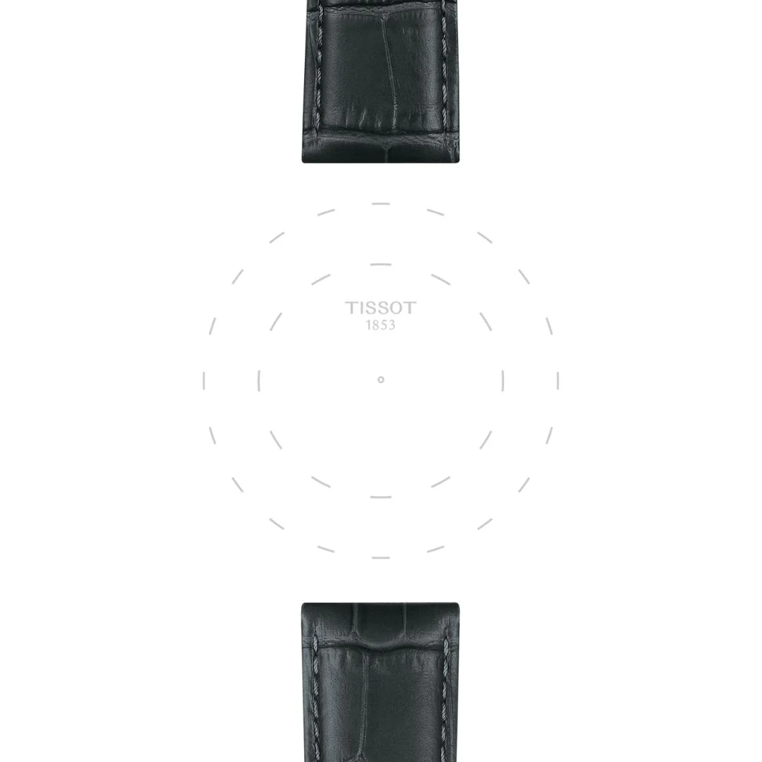 Tissot ranneke, 21 mm, harmaa nahka, T852045750 - Image 2