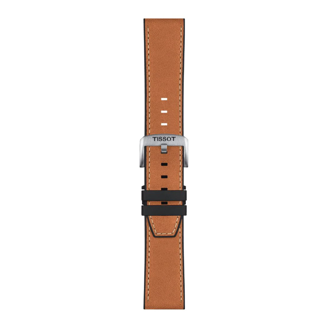 Tissot ranneke, 23 mm, ruskea nahka, T852047777 - Image 2
