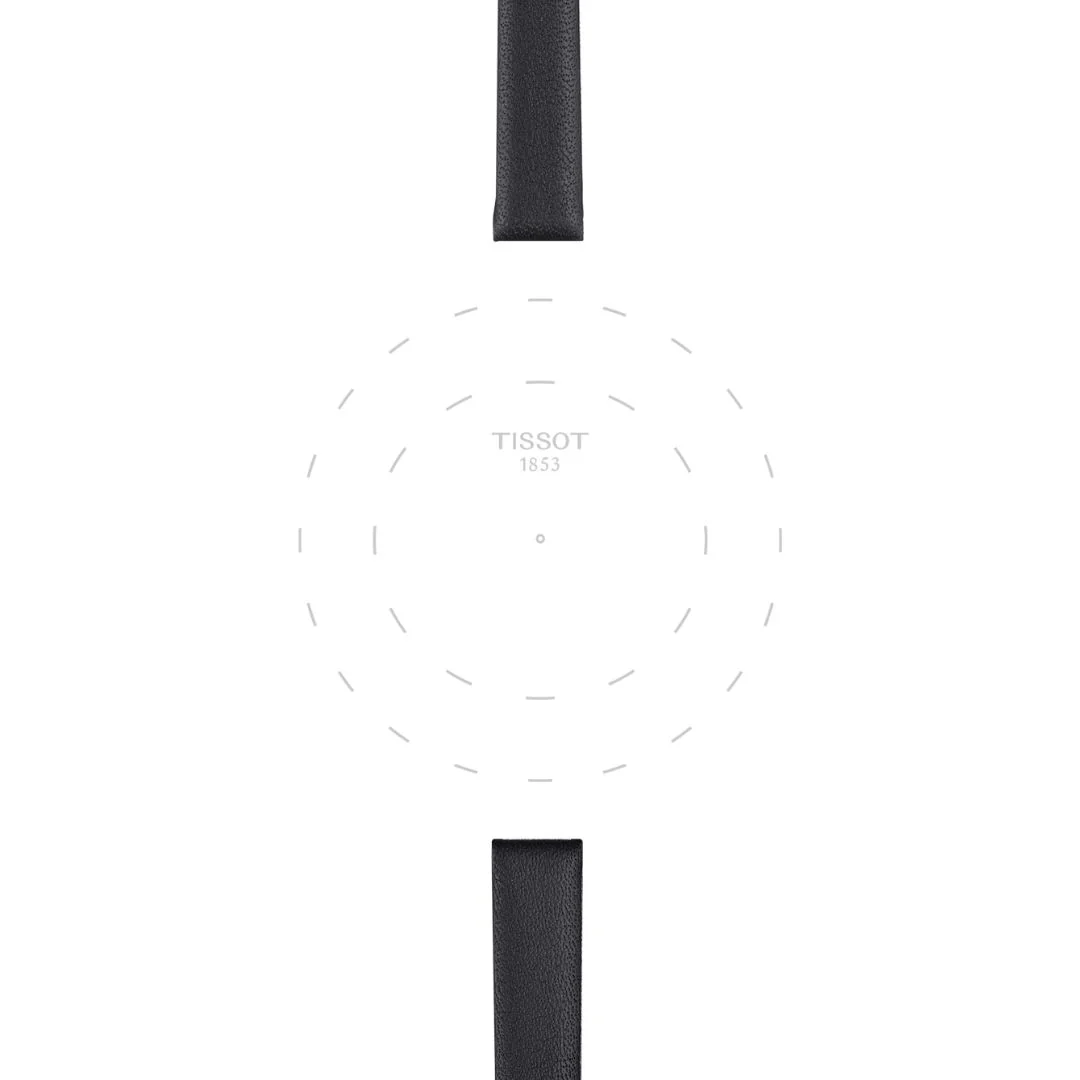 Tissot ranneke, 9 mm, musta nahka, T852043159 - Image 2
