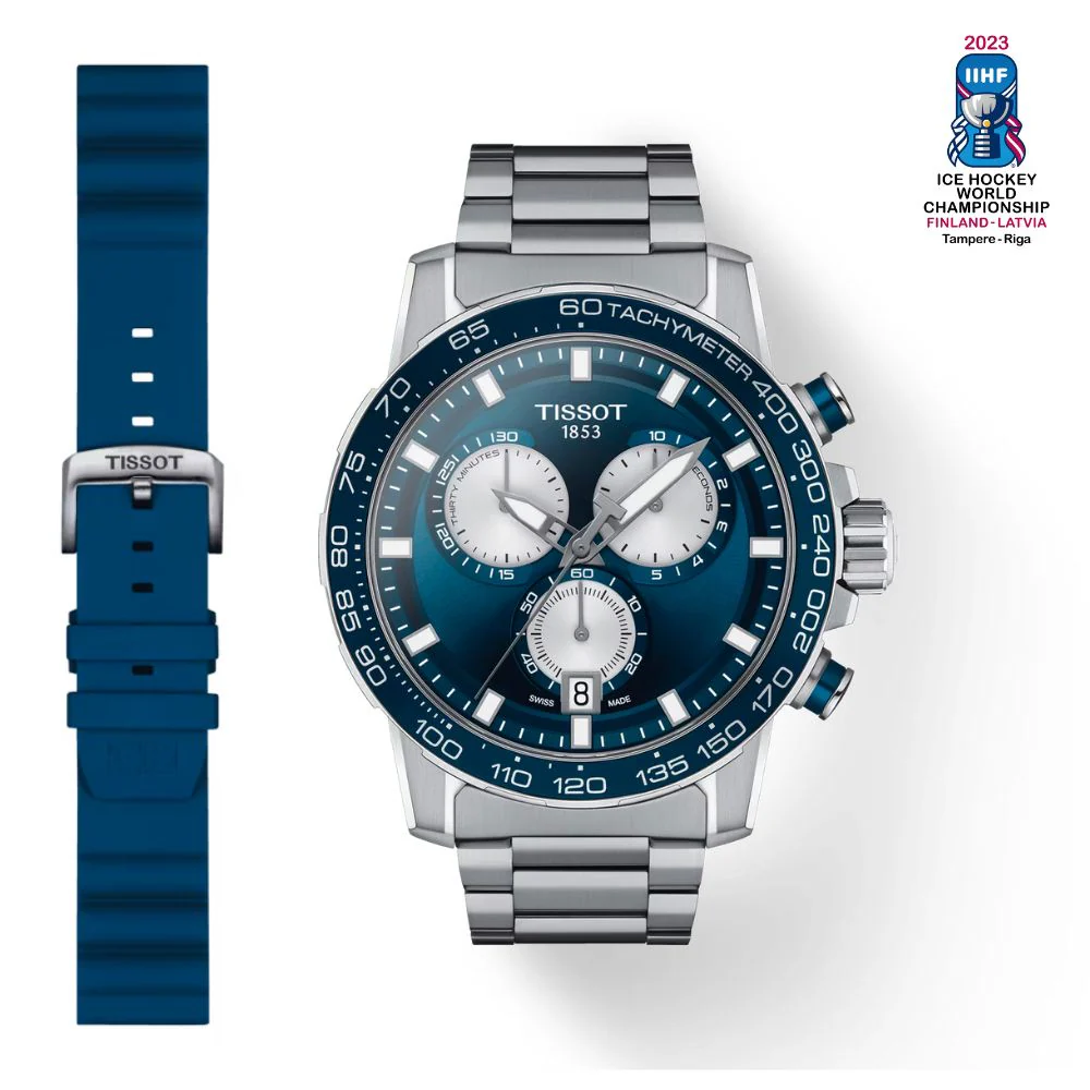 Tissot Supersport Chrono IIHF 2023 Special Edition T1256171104100 rannekello