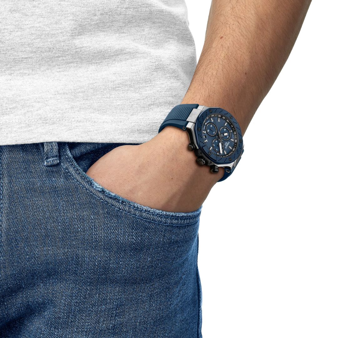 Tissot T-Race Chronograph, 45 mm, T1414172704100 rannekello - Image 2